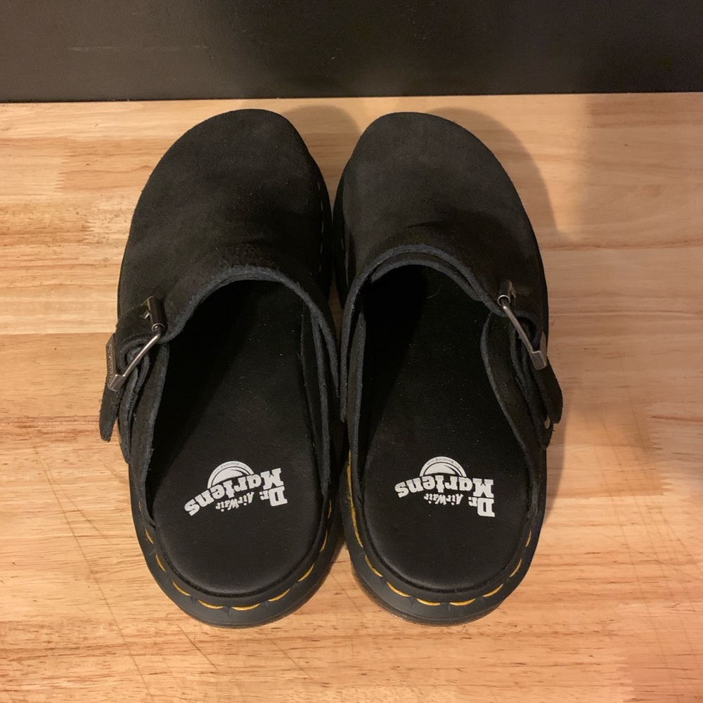 Dr. Martens Zebzag Slingback Platform Mule - Black - Picture 4 of 6